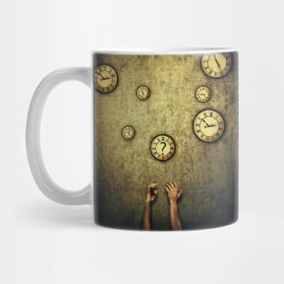 clocks juggling time Mug